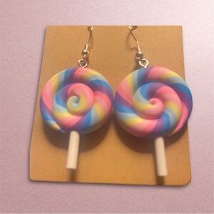Woman’s lollipop earrings (new)